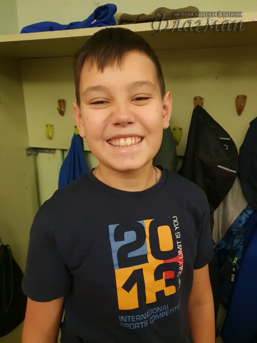 Занятиях в детском клубе «Флагман»